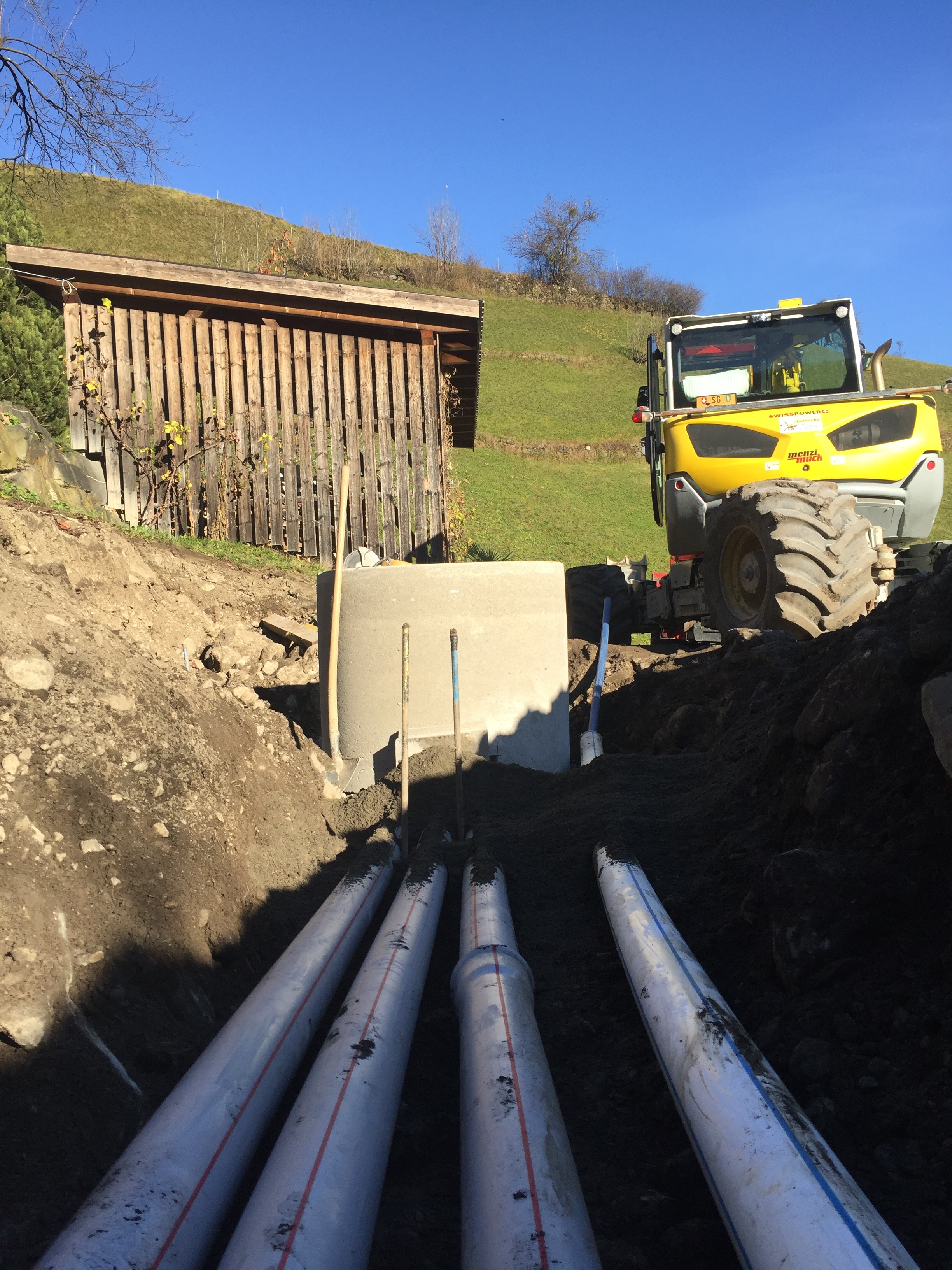 Werkleitungen Stricker Mühle, Wispel